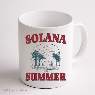 Solana Summer Coffee Mug back