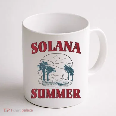 Solana Summer Coffee Mug back