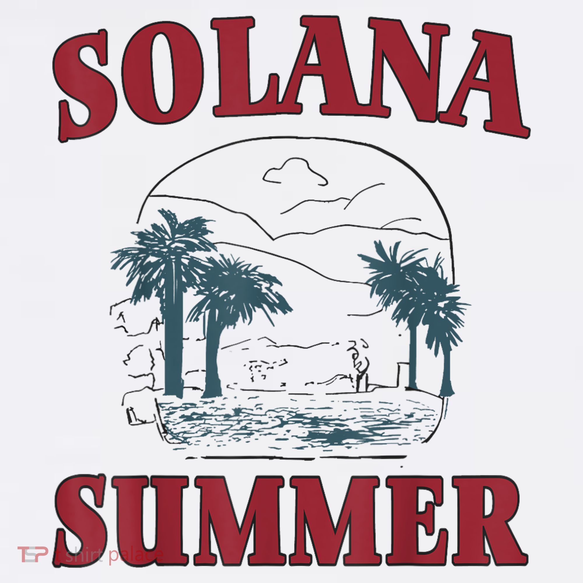 Solana Summer Toddler T-Shirt