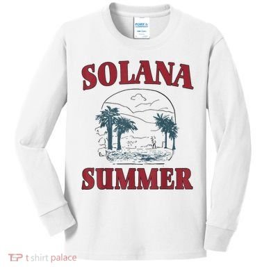 Solana Summer Kids Long Sleeve Shirt