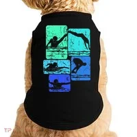 Swimming Swimmers Doggie Tank thumb 0