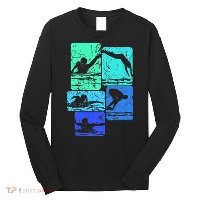 Swimming Swimmers Long Sleeve Shirt