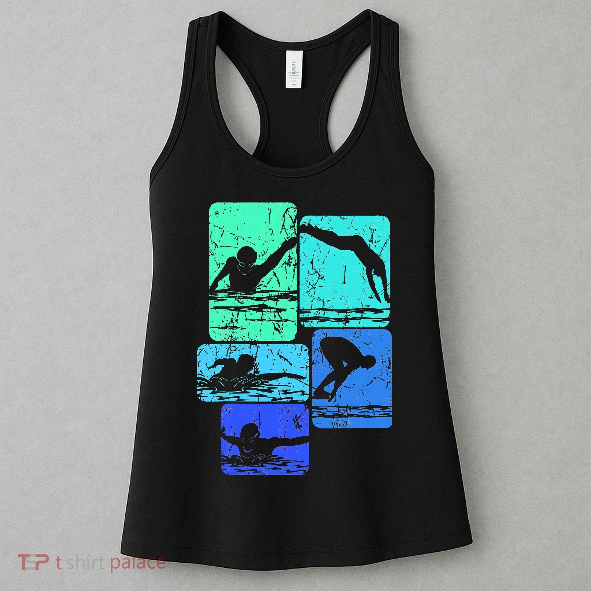 Swimming Swimmers Women's Tank Top