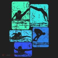 Swimming Swimmers Golf Towel thumb 3