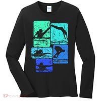 Swimming Swimmers Women's Long Sleeve Shirt thumb 0