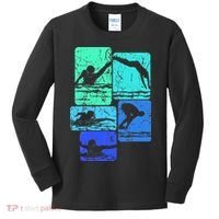 Swimming Swimmers Kids Long Sleeve Shirt thumb 0