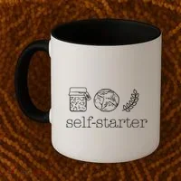 Self Starter Sourdough Starter Bread Baker Bakers Sourdough Coffee Mug thumb 2