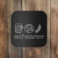 Self Starter Sourdough Starter Bread Baker Bakers Sourdough Coaster thumb 0