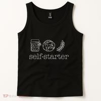 Self Starter Sourdough Starter Bread Baker Bakers Sourdough Tank Top thumb 2