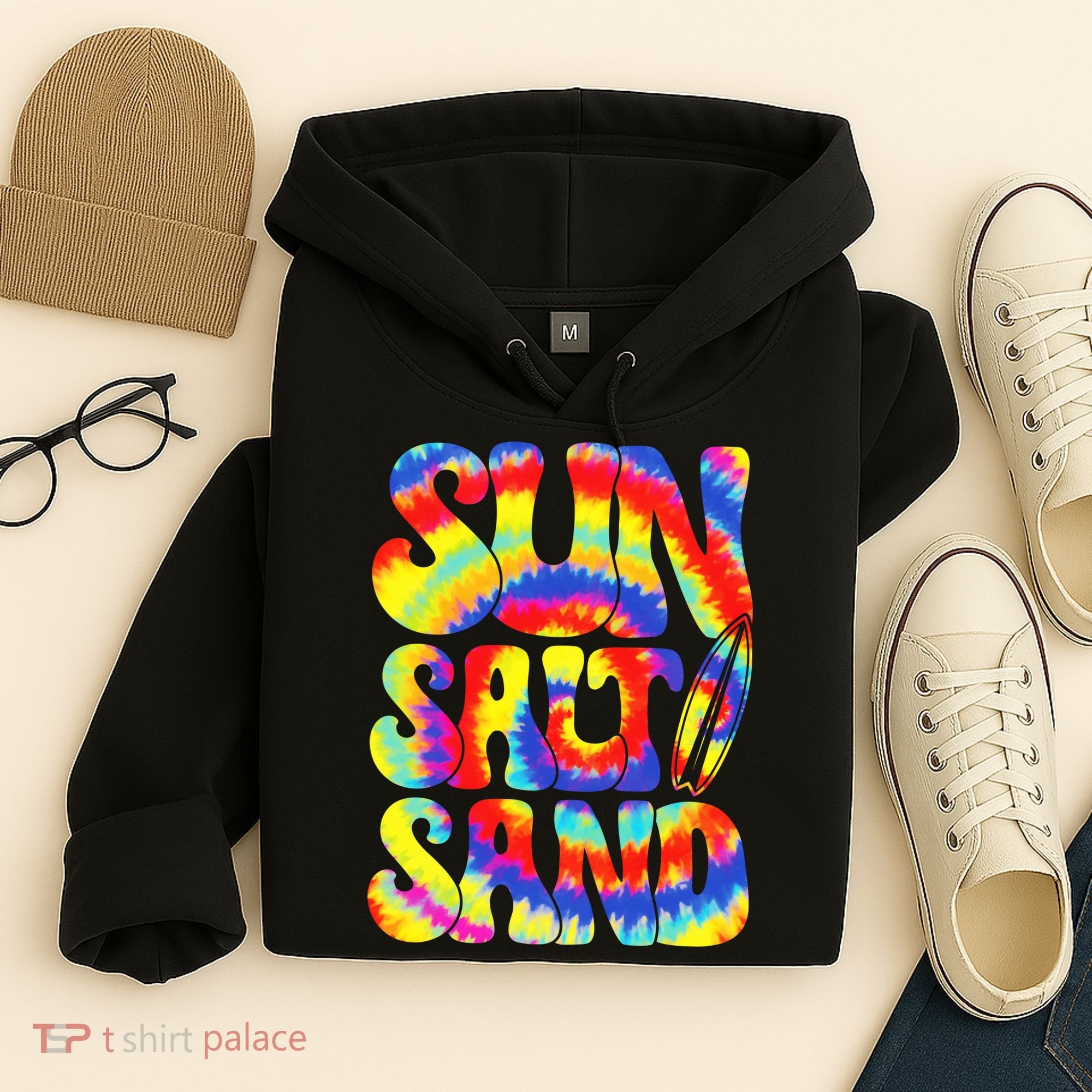 Sun Salt Sand Beach Summer Hoodie