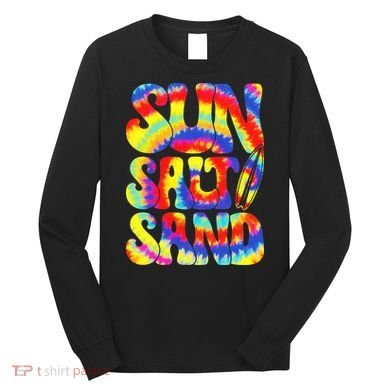Sun Salt Sand Beach Summer Long Sleeve Shirt