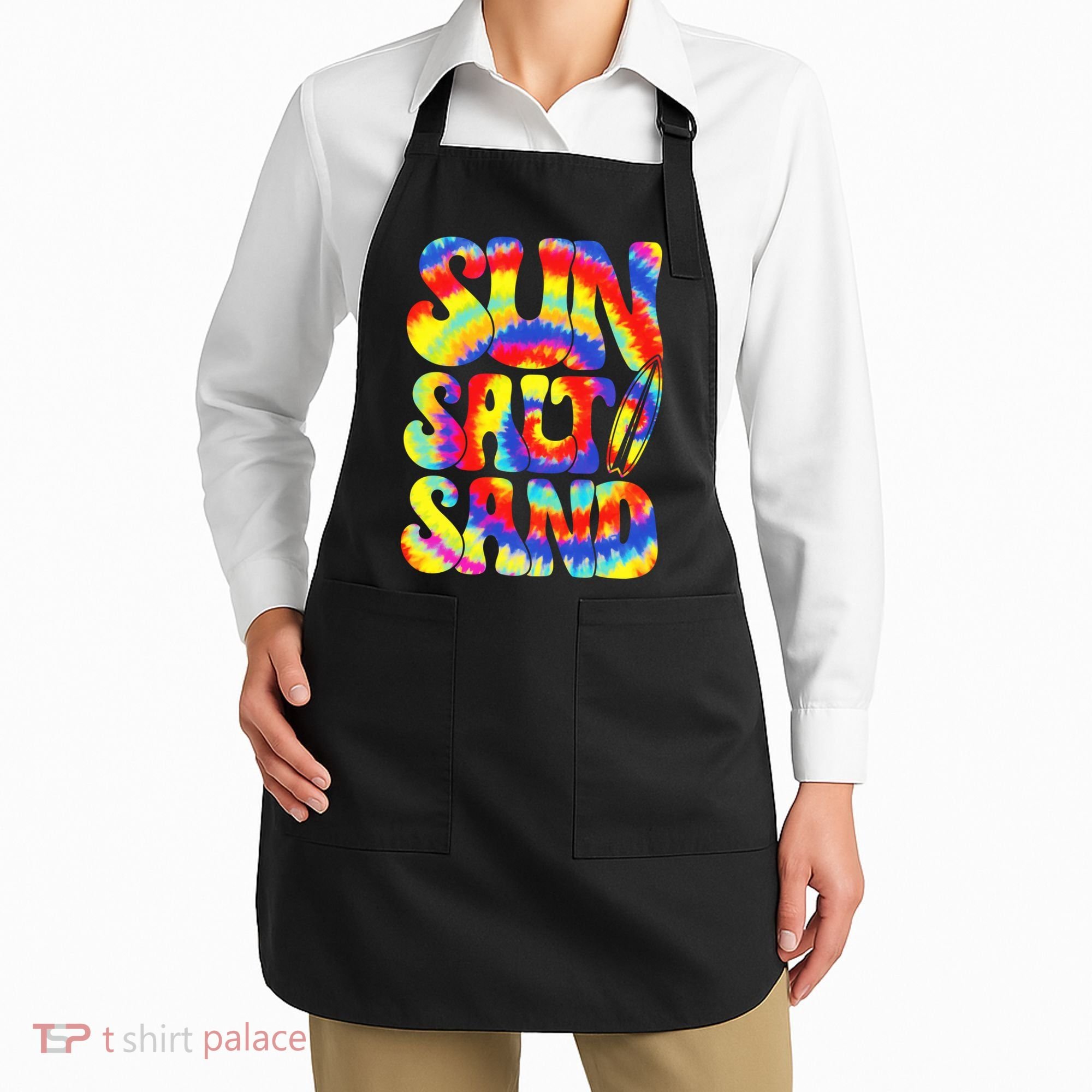 Sun Salt Sand Beach Summer Apron