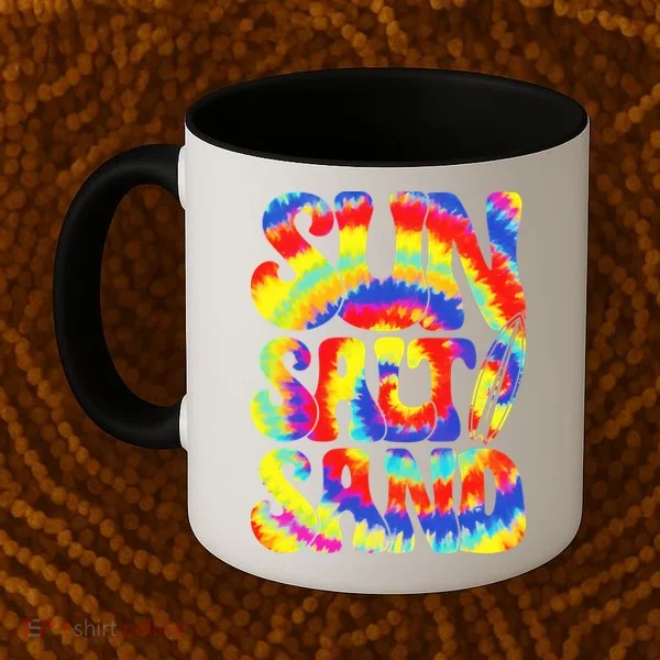 Sun Salt Sand Beach Summer Coffee Mug
