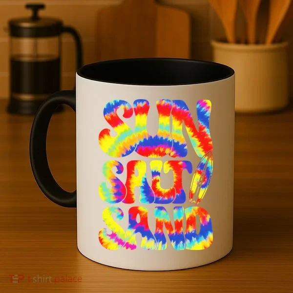 Sun Salt Sand Beach Summer Coffee Mug