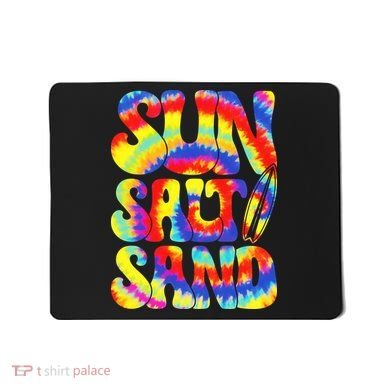 Sun Salt Sand Beach Summer Mousepad