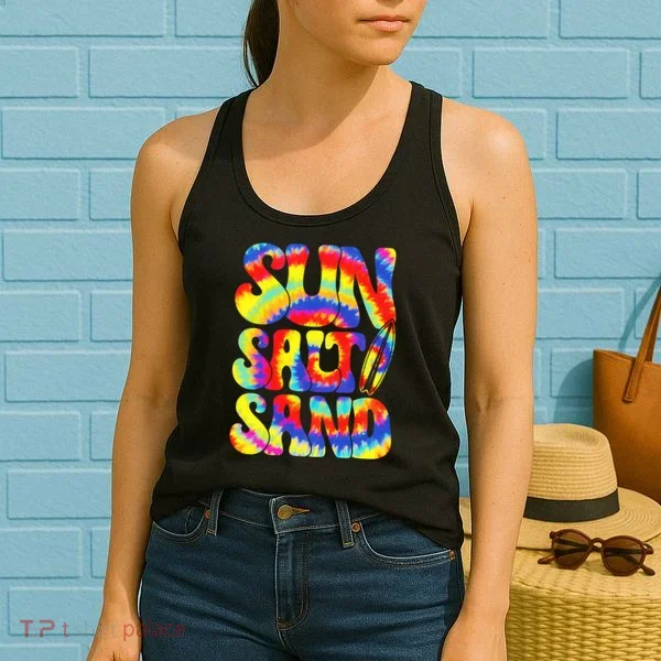 Sun Salt Sand Beach Summer Women's Tank Top