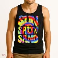 Sun Salt Sand Beach Summer Tank Top thumb 3