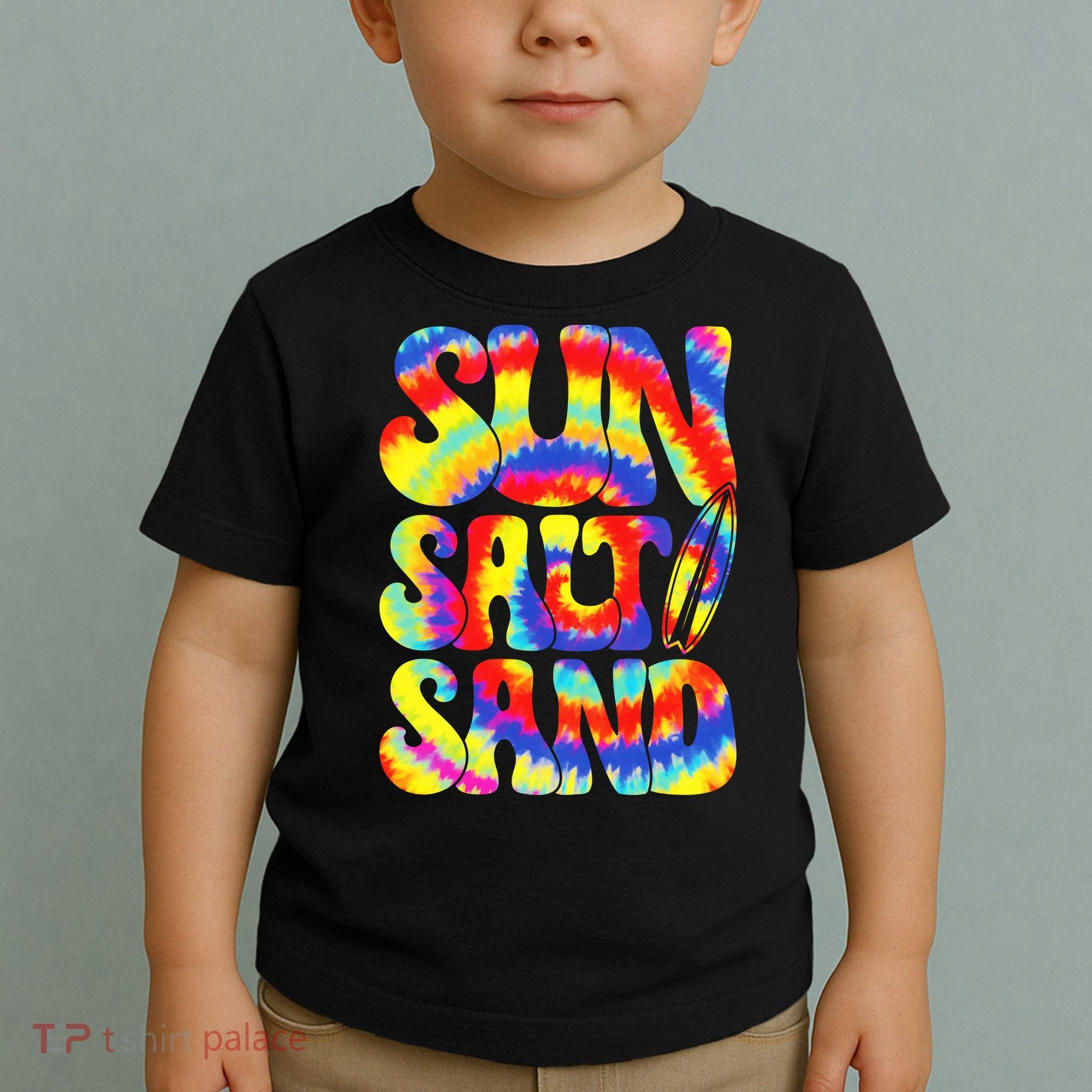 Sun Salt Sand Beach Summer Toddler T-Shirt