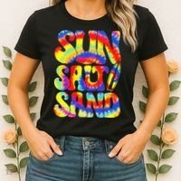 Sun Salt Sand Beach Summer Women's T-Shirt thumb 2