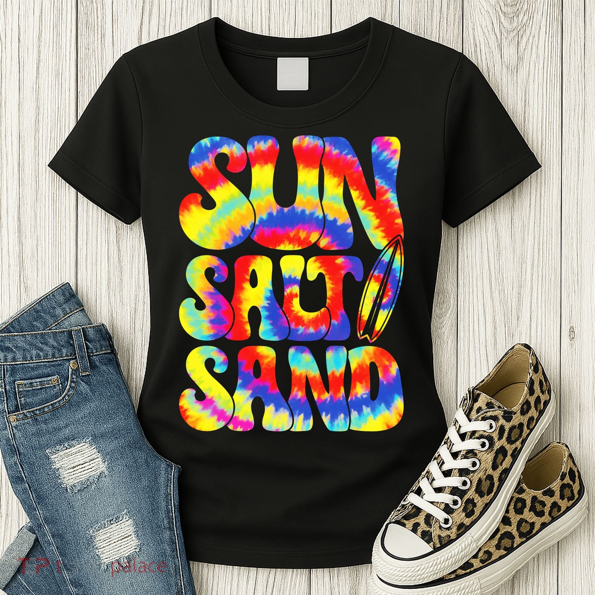 Sun Salt Sand Beach Summer Women's T-Shirt