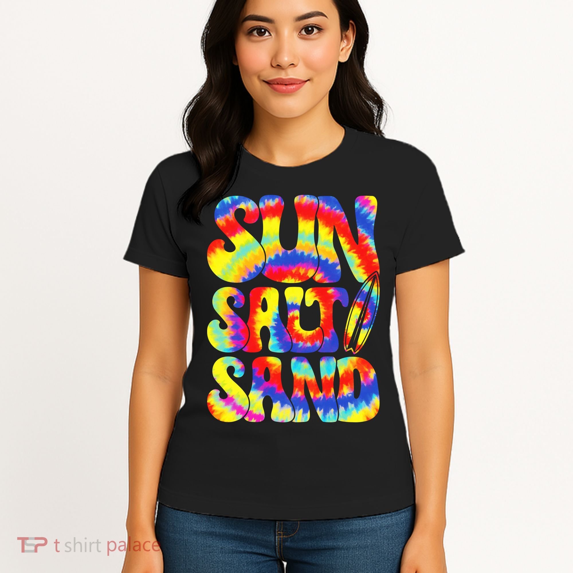 Sun Salt Sand Beach Summer Women's T-Shirt