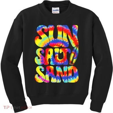Sun Salt Sand Beach Summer Kids Sweatshirt