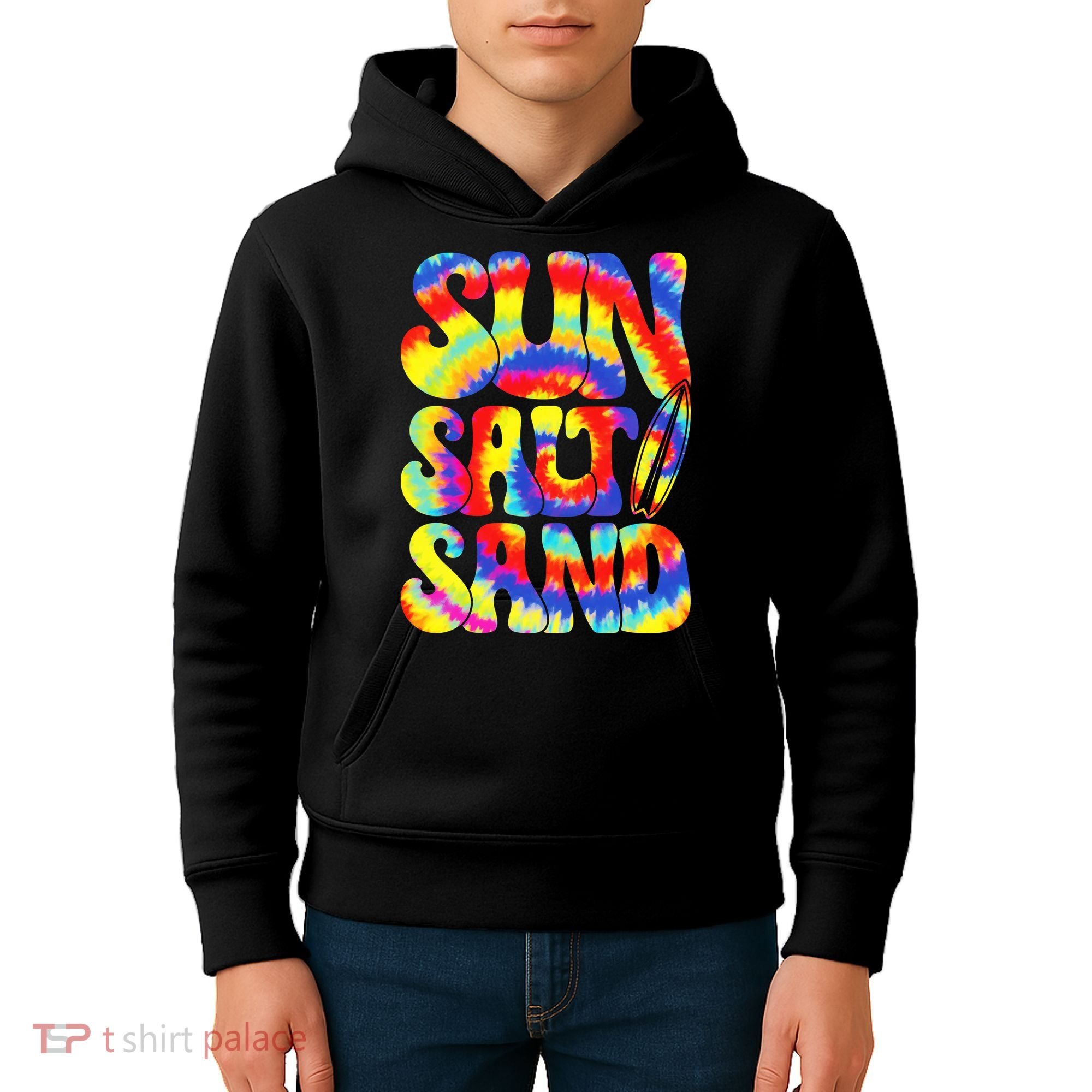 Sun Salt Sand Beach Summer Kids Hoodie