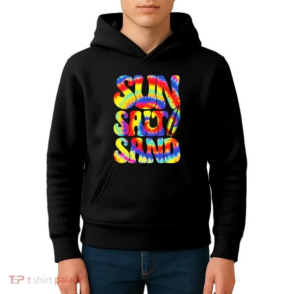Sun Salt Sand Beach Summer Kids Hoodie