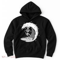 Surfing Skeleton Hoodie thumb 0