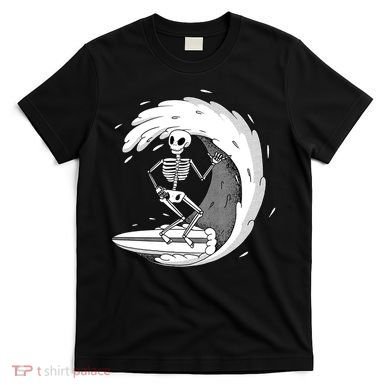 Surfing Skeleton T-Shirt