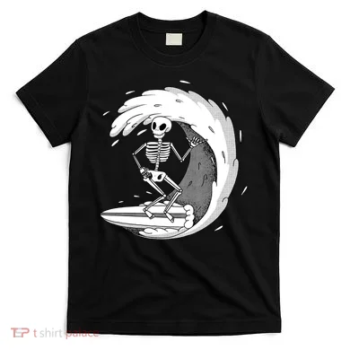 Surfing Skeleton T-Shirt
