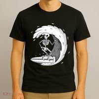 Surfing Skeleton T-Shirt thumb 3