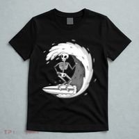Surfing Skeleton T-Shirt thumb 5