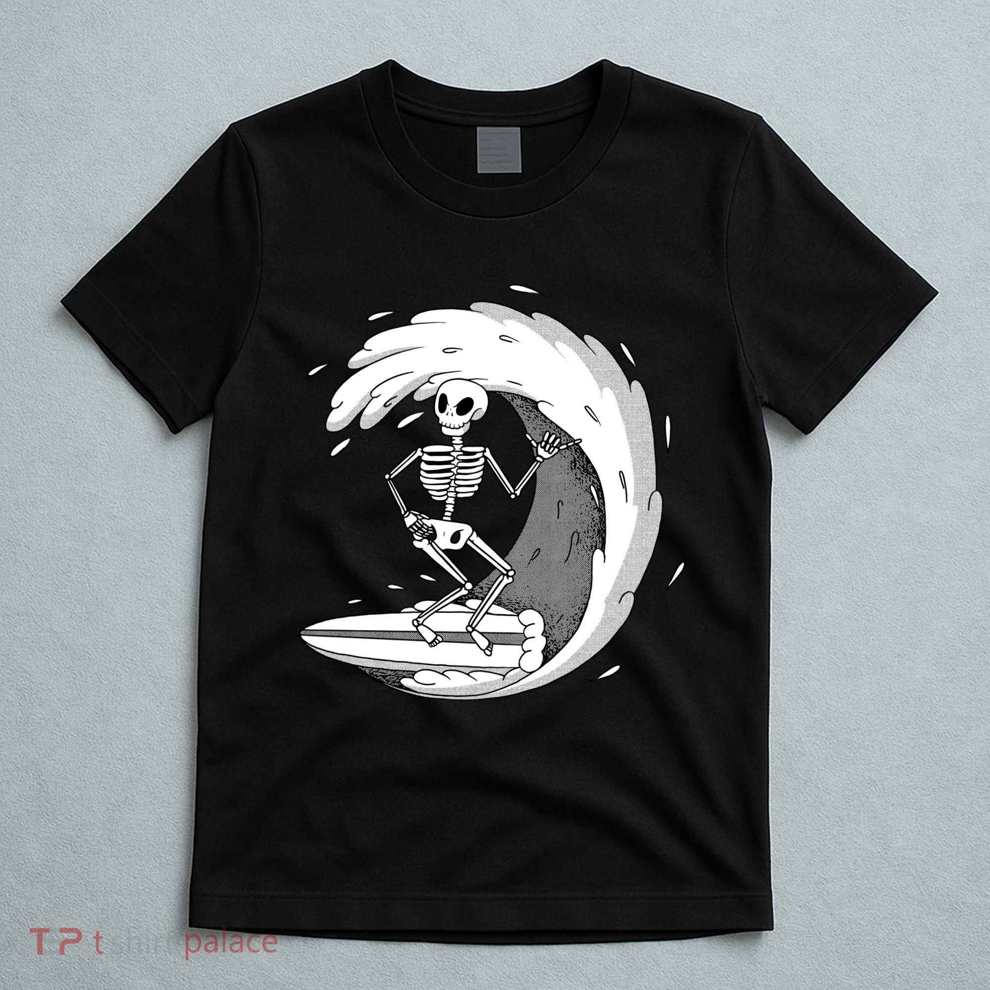Surfing Skeleton T-Shirt