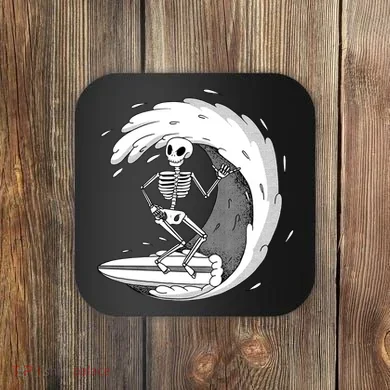 Surfing Skeleton Coaster