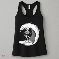 Surfing Skeleton Women's Tank Top thumb 3