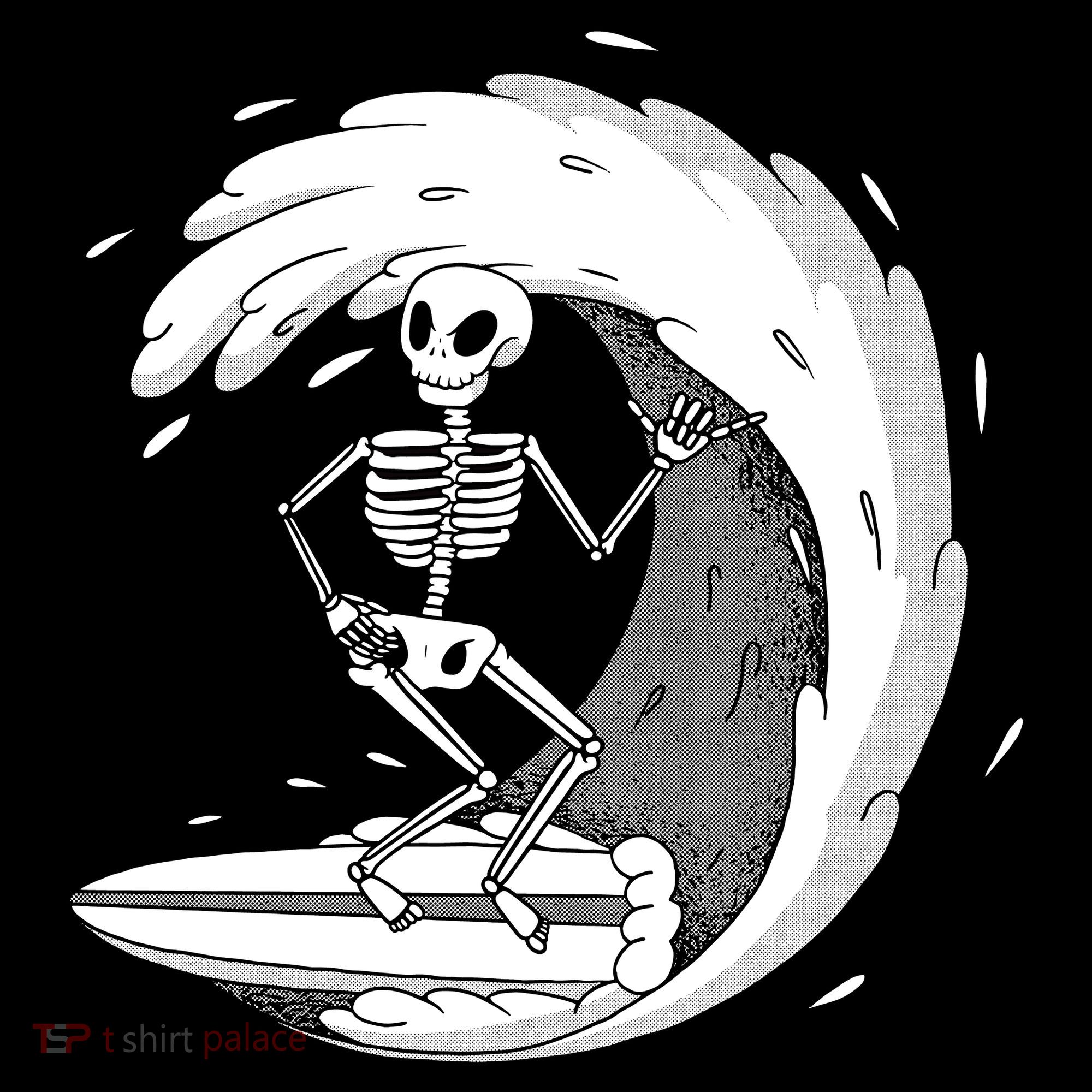 Surfing Skeleton Women's Tank Top