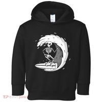 Surfing Skeleton Toddler Hoodie thumb 0