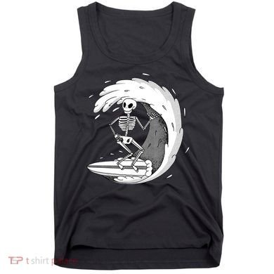 Surfing Skeleton Tank Top