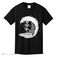 Surfing Skeleton Kids T-Shirt thumb 0