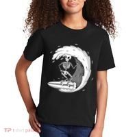 Surfing Skeleton Kids T-Shirt thumb 2