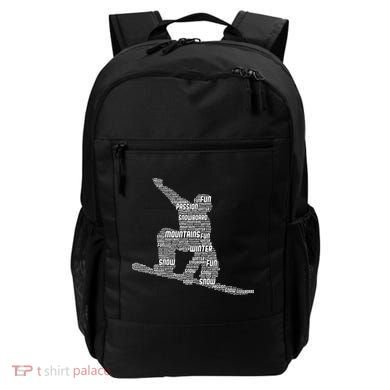 Snowboard Snowboarder Snowboarding Backpack