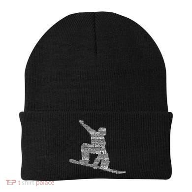 Snowboard Snowboarder Snowboarding Beanie
