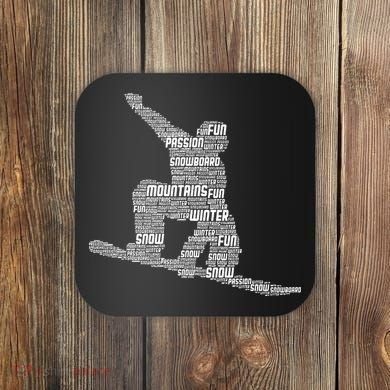 Snowboard Snowboarder Snowboarding Coaster