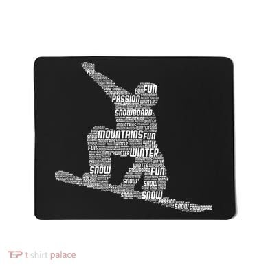 Snowboard Snowboarder Snowboarding Mousepad