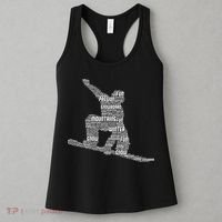 Snowboard Snowboarder Snowboarding Women's Tank Top thumb 3