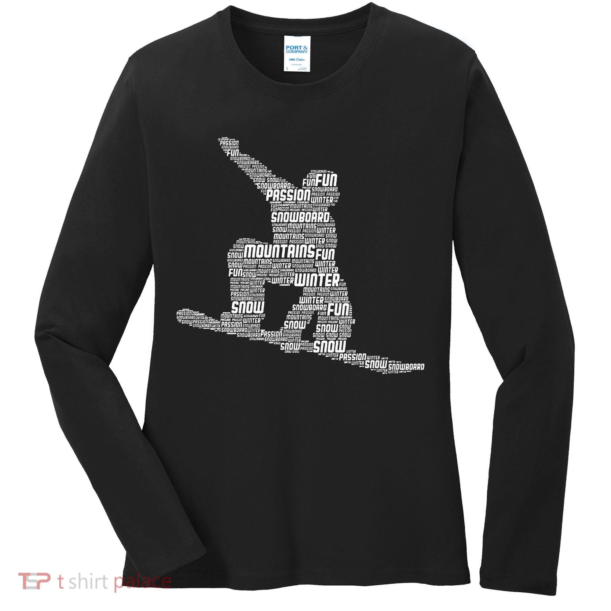 Snowboard Snowboarder Snowboarding Women's Long Sleeve Shirt