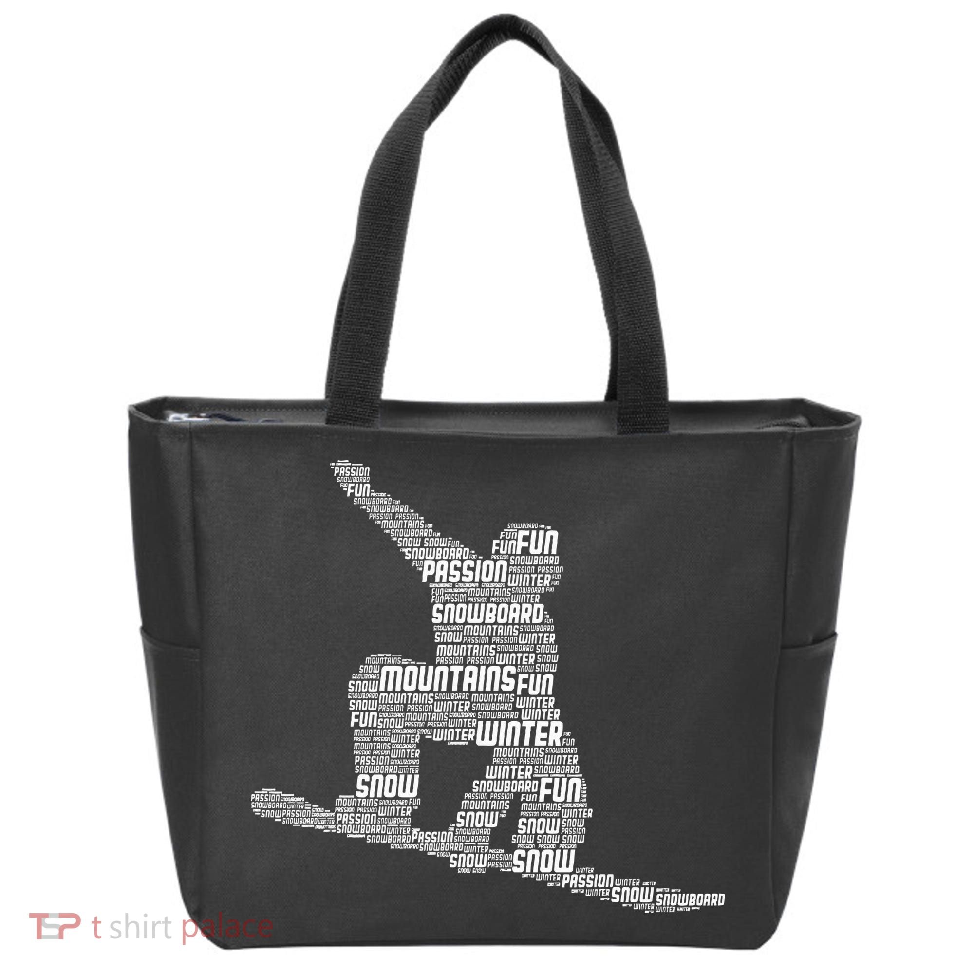 Snowboard Snowboarder Snowboarding Tote Bag