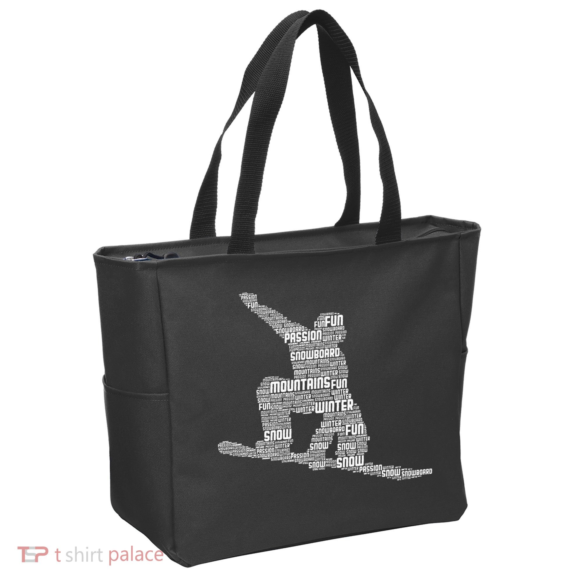 Snowboard Snowboarder Snowboarding Tote Bag