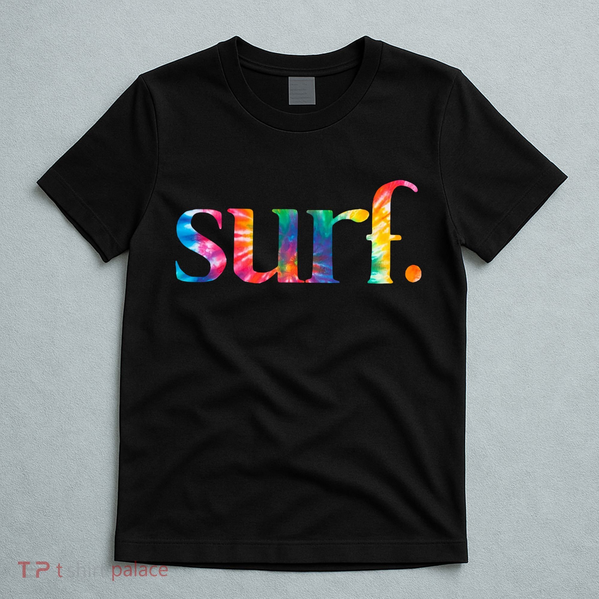 Surf Summer Surfing Rainbow T-Shirt
